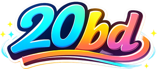 20 bd নীয়ন লোগো